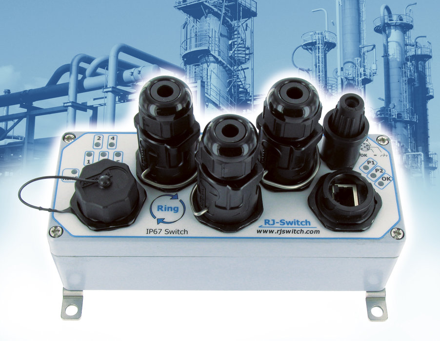 RJ-SWITCH ATEX - ATEX Zone 2 ETHERNET SWITCH for the process industries